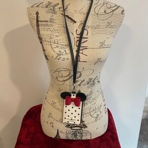 NWOT - Kate Spade Minnie Mouse Disney Lanyard